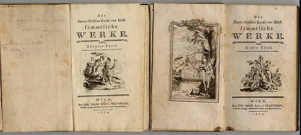 Kleist, Sämmtliche Werke.