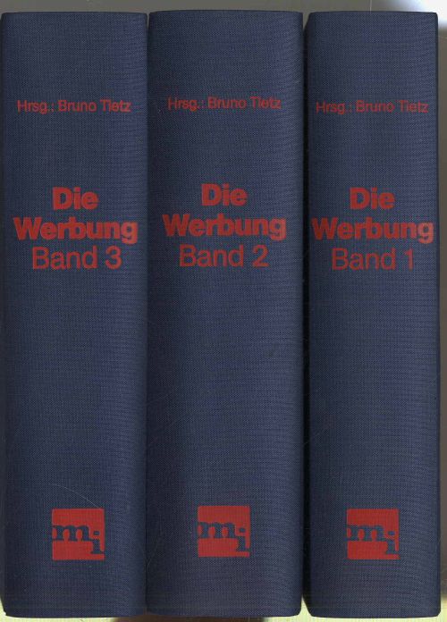 Tiezt, Die Werbung. Handbuch der Kommunikations- und Werbewirtschaft.