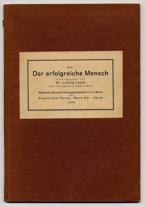 Hirsch, Die Hauptträger des öffentlichen Erfolges: Der Künstler, der Wissenschaf