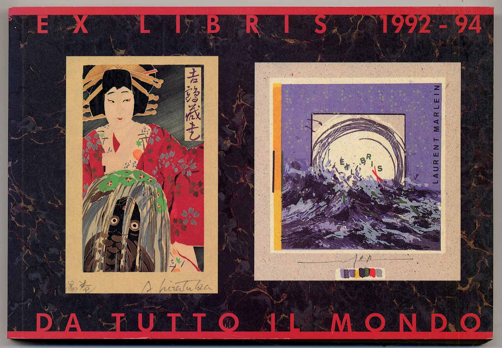 Beccaletto, Ex Libris da tutto il mondo 1992-94.