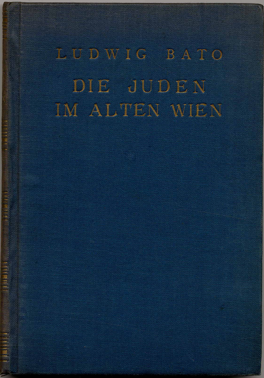 Bato, Die Juden im alten Wien.