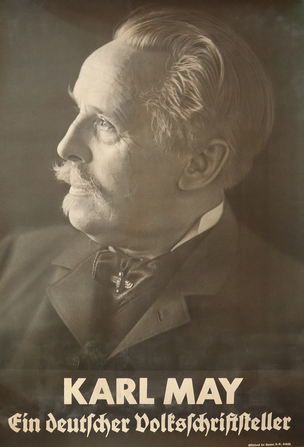 Karl May ein deutscher Vollksschrifsteller.