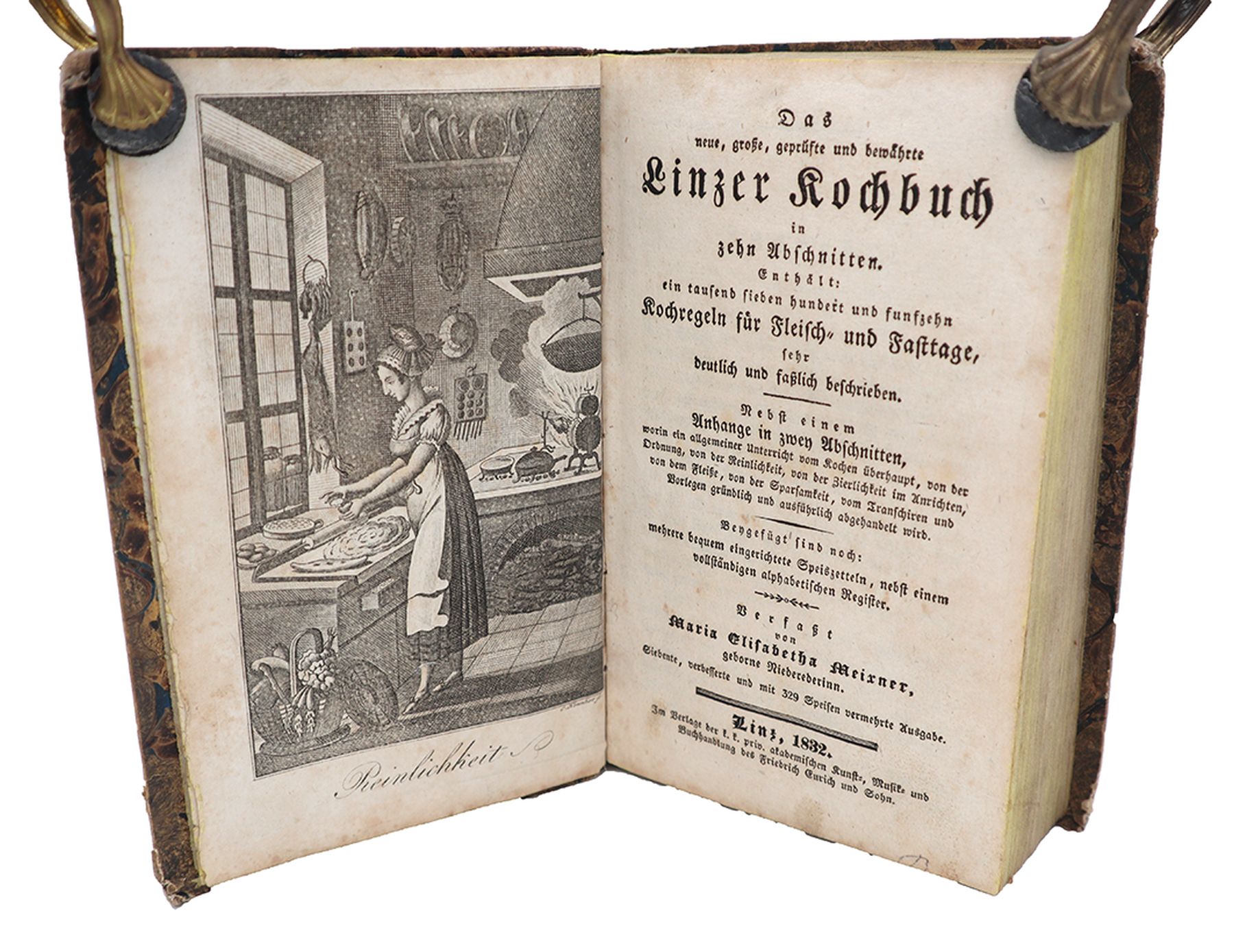 Meixner, Das neue, große, geprüfte und bewährte Linzer Kochbuch in zehn Abschnit