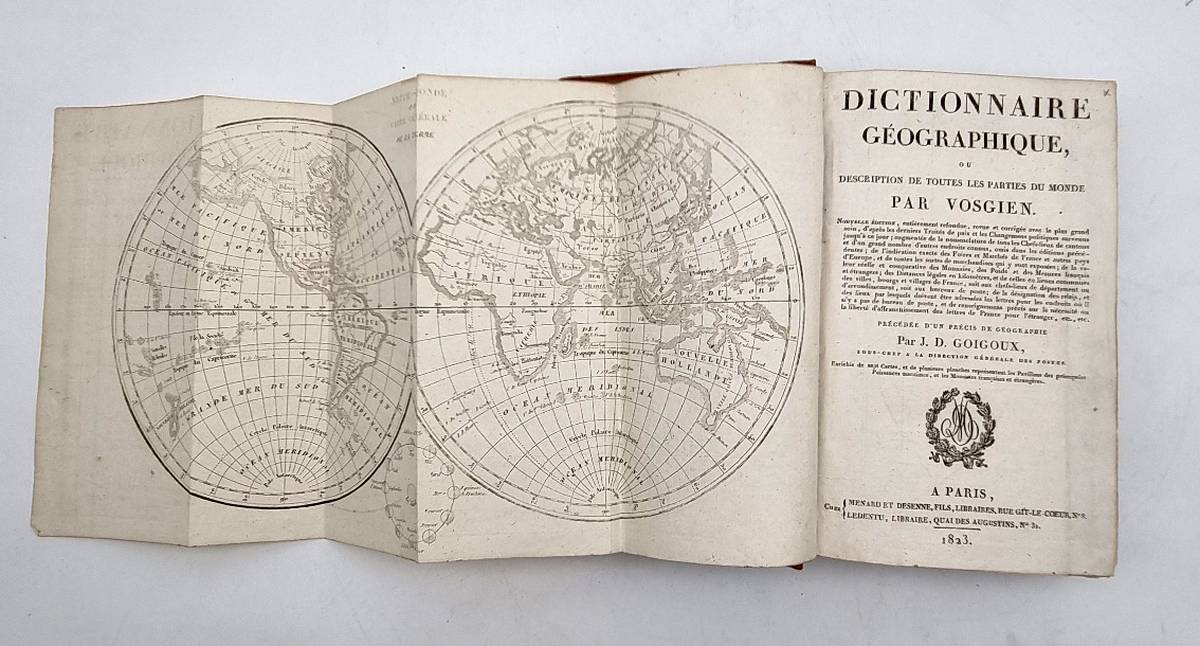 Vosgien - Goigoux - Dictioinnaire Géographique, ou description de toutes les par