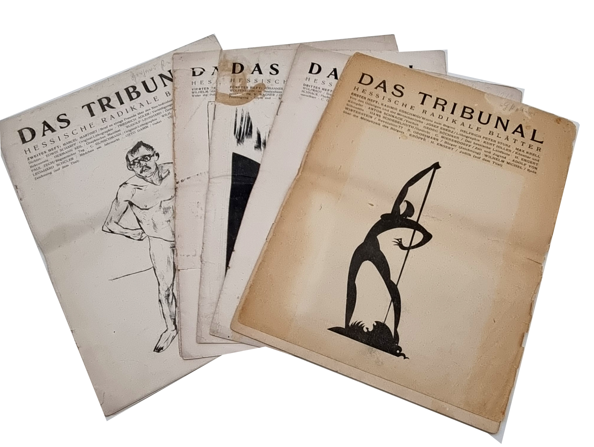 Mierendorff, Das Tribunal. Hessische Radikale Blätter. In Gemeinschaft mit Freun