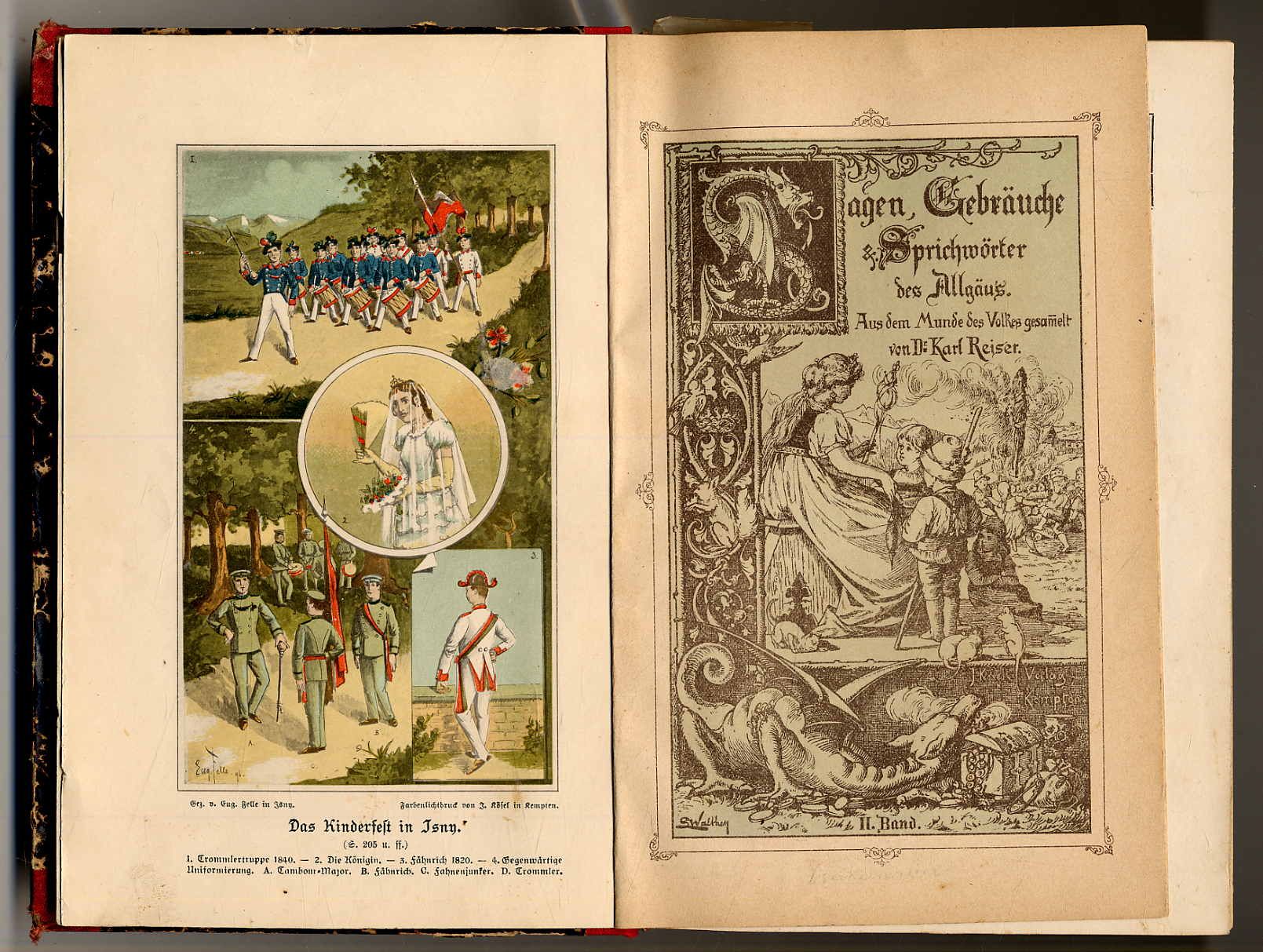 Reiser, Sagen, Gebräuche, Sprichwörter der Allgäus. Aus dem Munde des Volkes ges