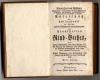 Willburg, Anleitung für das Landvolk in Absicht auf die Erkänntniß und Heilungsa