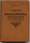 Grüttner, Taschenbuch der Fleischwaren-Herstellung einschl. Konservierung. Praxi