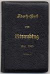 Adreß-Buch von Straubing Mai 1855.
