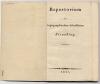 Repertorium des topographischen Atlasblattes Straubing.
